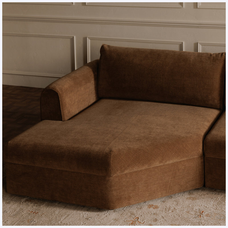 Left Sectional Taupe