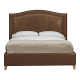 Caroline/Casey Queen Leather Bed
