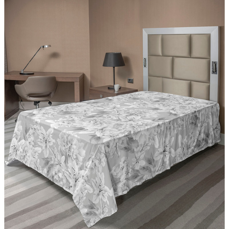 Drap plat Ambesonne, Drap plat pour lit simple