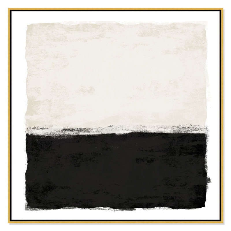 Midnight II - Square Vesrion - Square Vesrion Print by Natalie Carpentieri, 41.5" H x 41.5" W, Gold Floater