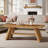 47.24" Solid Wood Rectangle Coffee Table