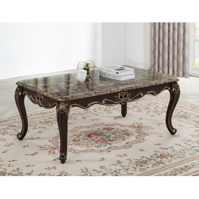 Table basse Carrara Brown 
