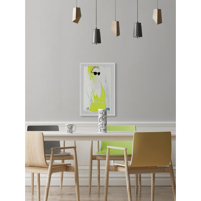 Neon Fashion Trend by Parvez Taj - 1 Piece Single Picture Frame Painting