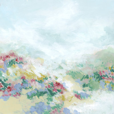 Teagann Windswept Meadow I by June Erica Vess - Wrapped Canvas Print