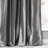 Ryker Ruched Solid Faux Silk Taffeta Room Darkening Curtains for Bedroom & Living Room Curtains - Single Panel Drapes-1838551272-1838551273