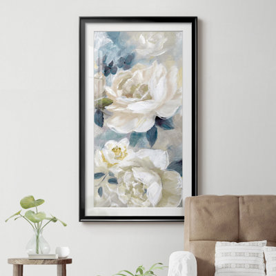 Simple Bright And Bold Detail I - Matted and Framed Under Glass, Large Living Room Wall Art