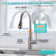 Pull Down Touchless Single Handle Kitchen Faucet with Deck Plate