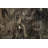 Black Wash Solid Wood Accent Stool