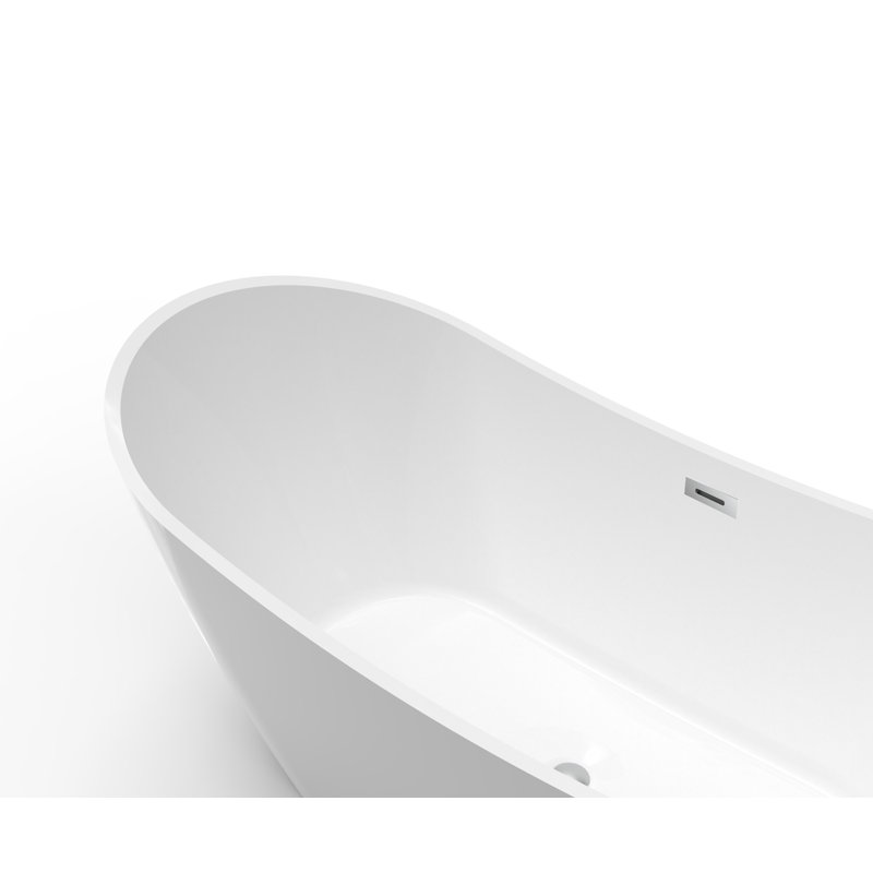 67'' x 31'' Soaking Acrylic Bathtub