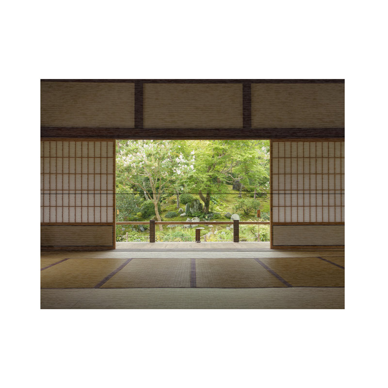 Zone zen sur bois, H 12 po x l 16 po