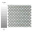 Carreau de mosaïque en porcelaine pour plancher et mur 11-7 / 8 "x 12-5 / 8" Hudson Penny-36267849