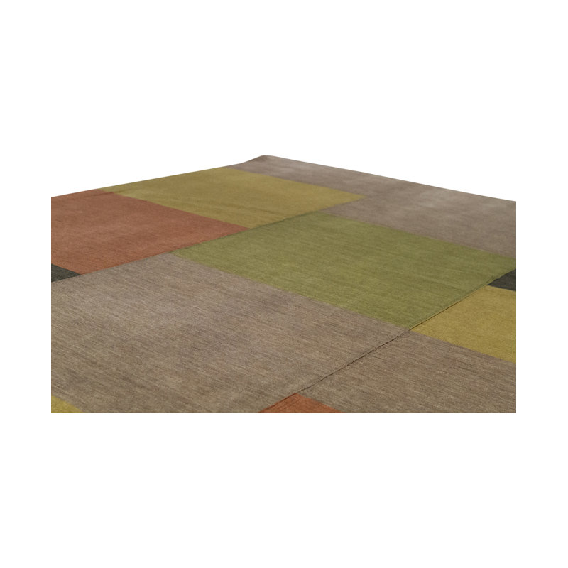 Gabbeh Wool Geometric Area Rug