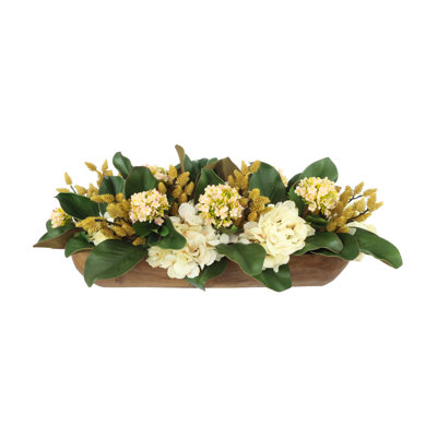 Faux Floral in Planter
