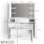 Mevlut Dressing Table with Mirror