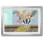 Flowers Blooming, reproduction d'art encadrée-612374365-612374360