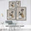 «Simple Bud Vases I», reproduction encadrée - bois massif-1848887695