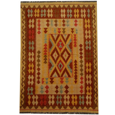 Azpeitia Wool Southwestern Indoor Rug