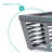 Ashanta Rectangle Steel Smokeless Fire Pit