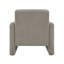 Fauteuil d'appoint en chenille gris