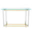 Sunny Side 120cm Glass Top Console Table