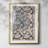 Vintage Abstract Print CXIV - Modern Abstract Art, Matted and Framed Under Acrylic Glass, Modern Living Room Wall Art-1482907963