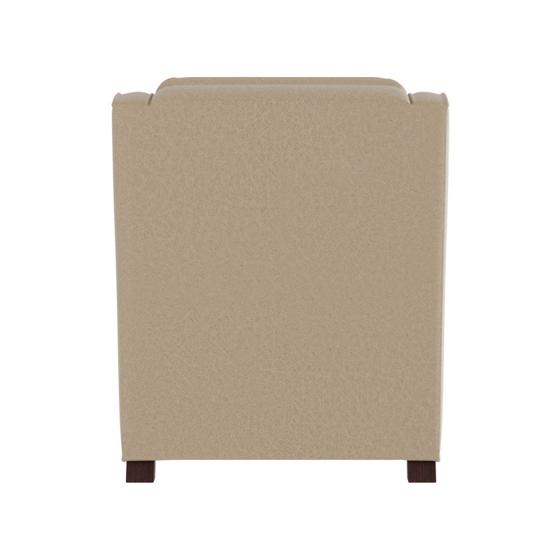 Universal Upholstery Upholstered Chair, Beige Leather