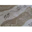 Tapis beige et brun noué à la main de haute qualité