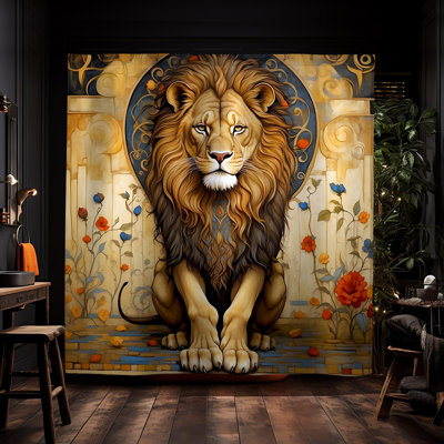 Rideau de douche Tudor Lion