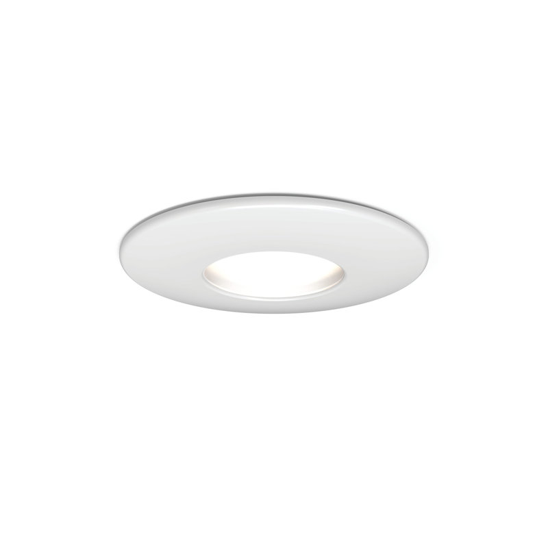  Fire-Rated Indoor Downlight (Matt White) GU10 LED Spotlight with IP65 Rating
