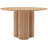 Issabell Ash Round Solid Wood Dining Table-88388029