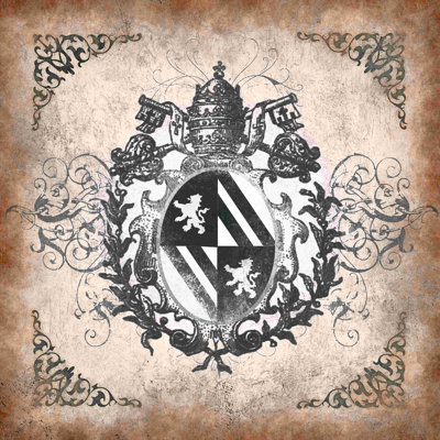 Blason - reproduction sur toile tendue