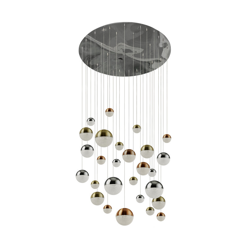 Neymar 27 - Light Unique/Statement LED Chandelier