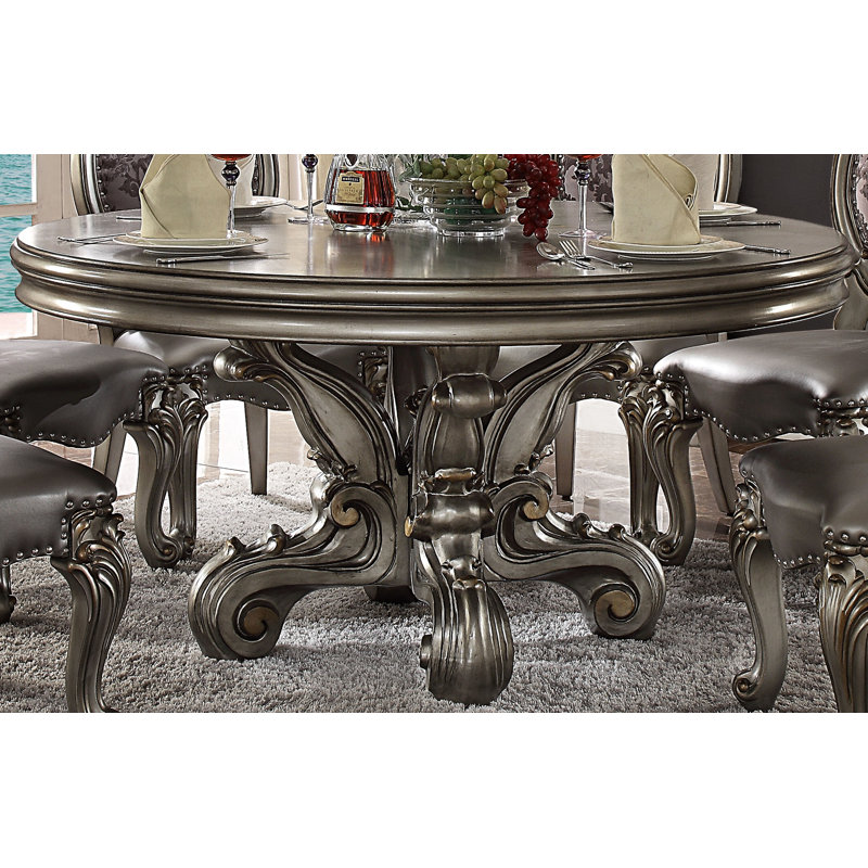 Barnathan Round Solid Wood Base Dining Table