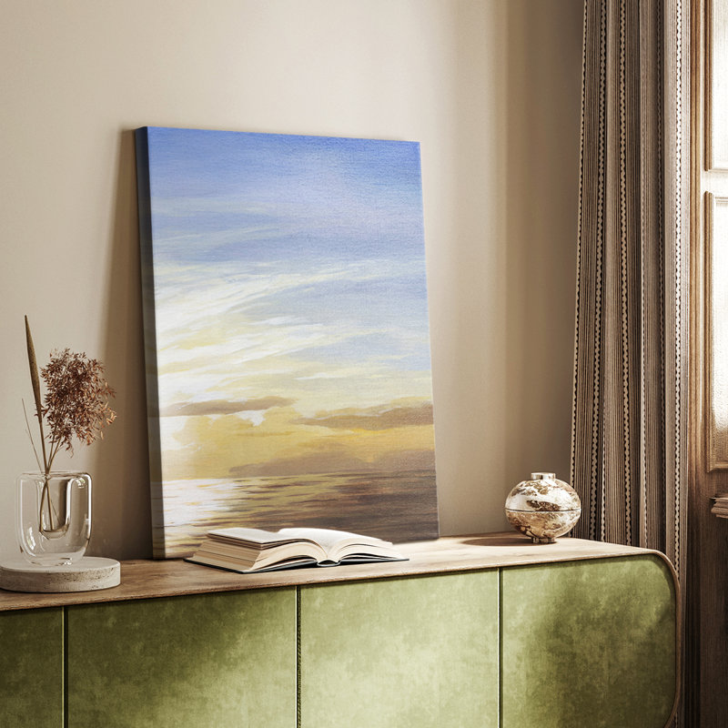 Luminous Waters II - Gallery Cavas sur mesure, H 18 po x l 12 po
