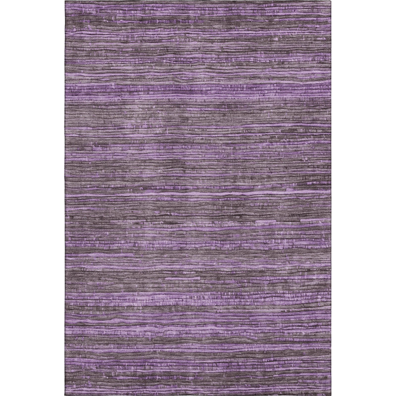 Premium Machine Washable Arnoldina AMF1846 Stripes Rug, Rectangle 9' x 12'