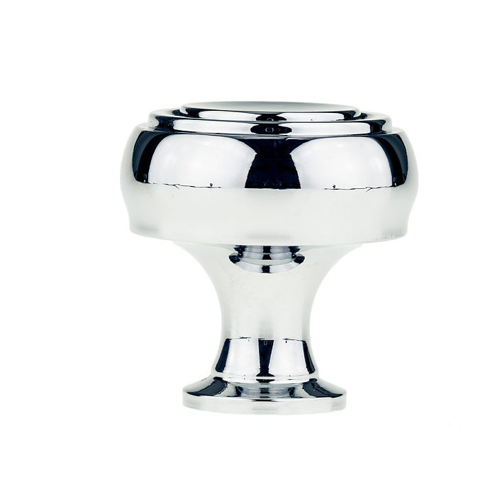 Expression 1 5/16" Diameter Round Knob, Chrome