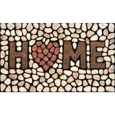 Elfrieda Non-Slip Outdoor Doormat