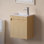 Ensemble de meuble-lavabo mural 16 po pour petite armoire murale