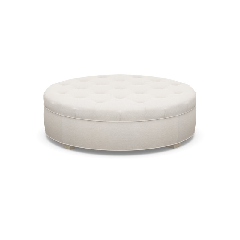 Round Ottoman, 5246-70, Sandstone