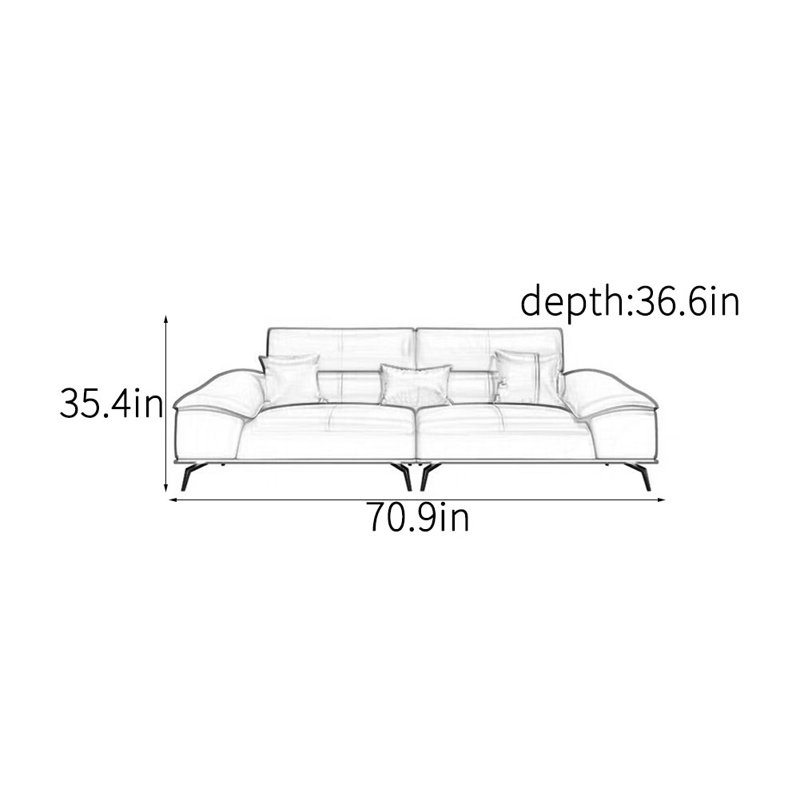 Modern creative business office sofa