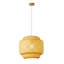 Lustre en abat-jour tissé en bambou naturel Wabi-Sabi-1682663757