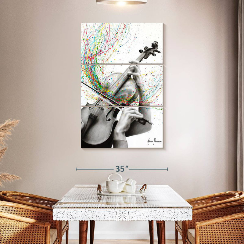 Abarca The Violin Solo, 32" H x 20" W