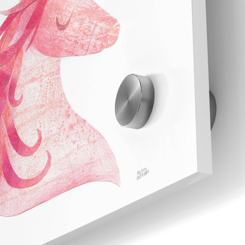 Epic Art «Unicorn Magic I Heart Sq» par Melissa Ave «Unicorn Magic I Heart Sq» par Melissa Averinos
