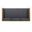 Claremont 3 Seater Daybed With Rattan Arms (Dark Grey Cushion)-290956442