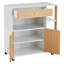 Masera Wood Kitchen Cart-833182323