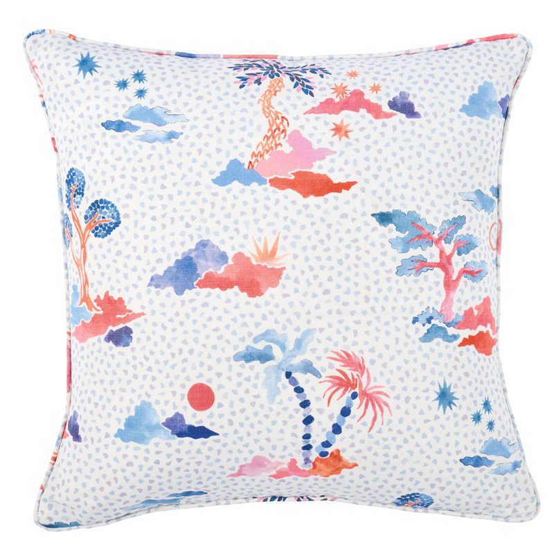 Schumacher x Happy Menocal Valletta Pillow
