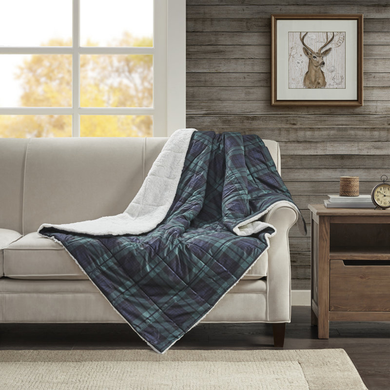 Jeté en duvet Woolrich Brewster Softspun