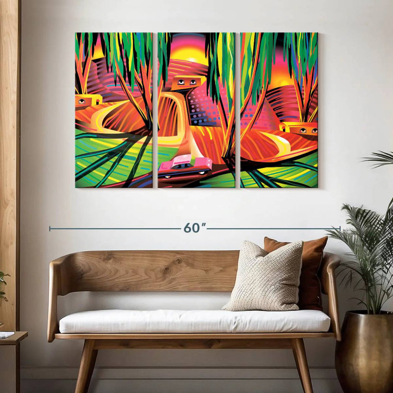 Van Gogh Congo, 32" H x 50" W