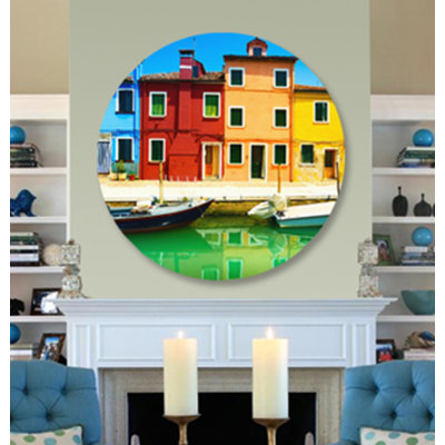 «Colorful City Two», reproduction de photo sur acrylique