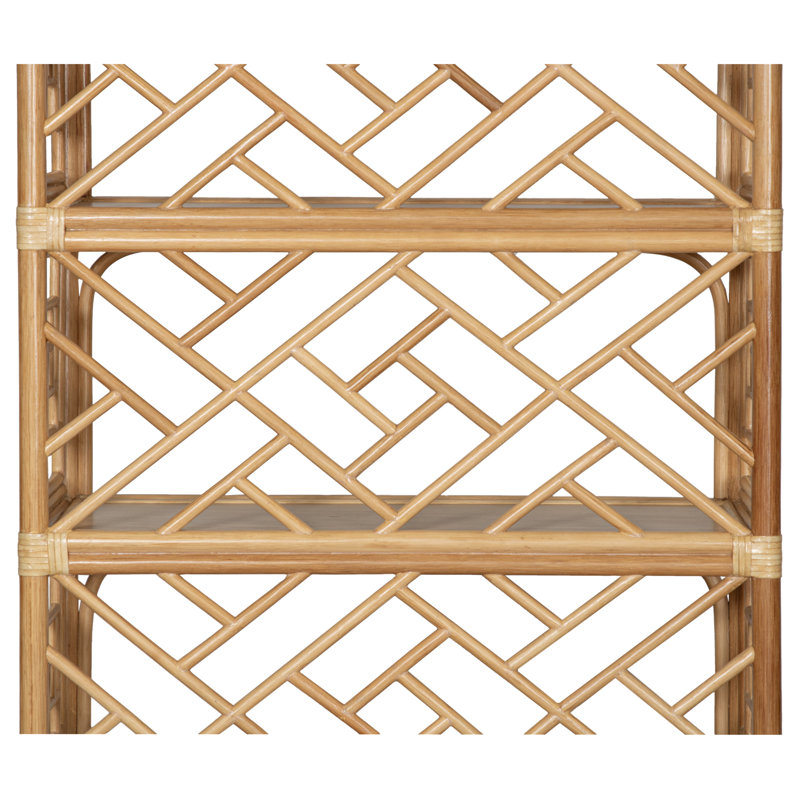 Chippendale Bookcase, Natural